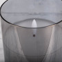 Vela LED de Parafina con Vaso Ámbar 15cm