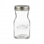 Botella con Tapa Rosca para Jugo y Salsa Clear / Silver de Vidrio Kilner