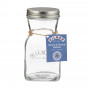 Botella con Tapa Rosca para Jugo y Salsa Clear / Silver de Vidrio Kilner