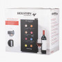 Holstein Vinera para 8 botellas HH-09101058B Negro 23L 70W con Temperatura Ajustable, Pantalla LED