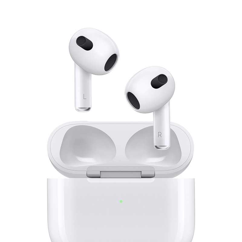 Apple Audífonos Inalámbricos Bluetooth AirPods Tercera Generación Blancos