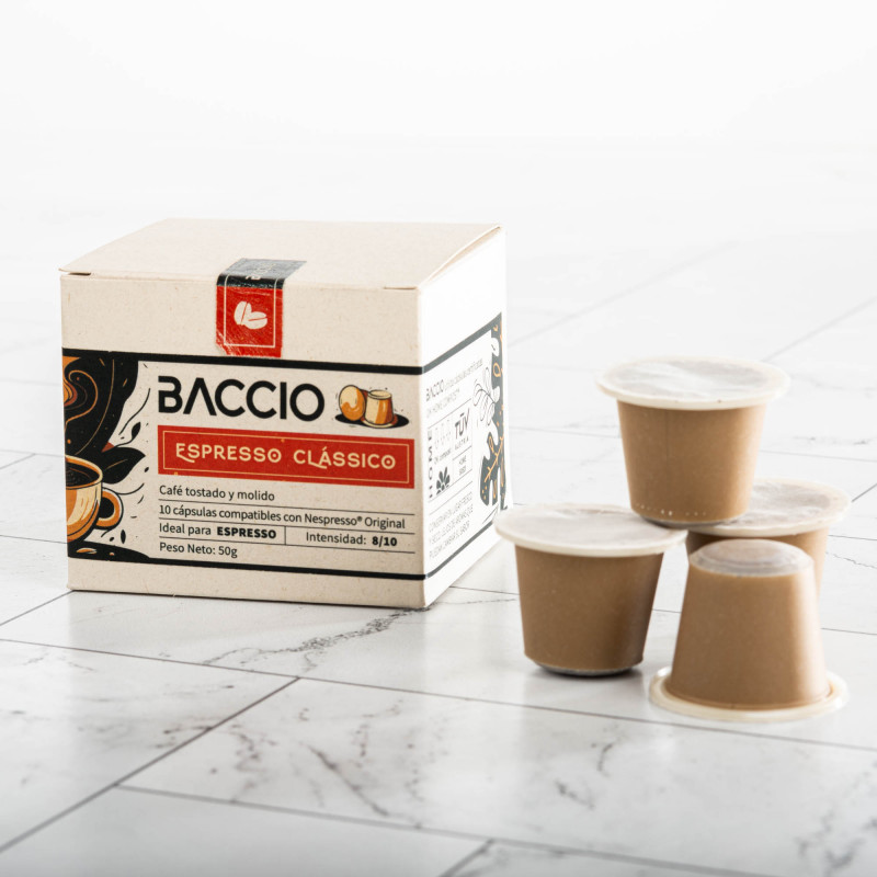 Baccio Cápsula Café Espresso Classico
