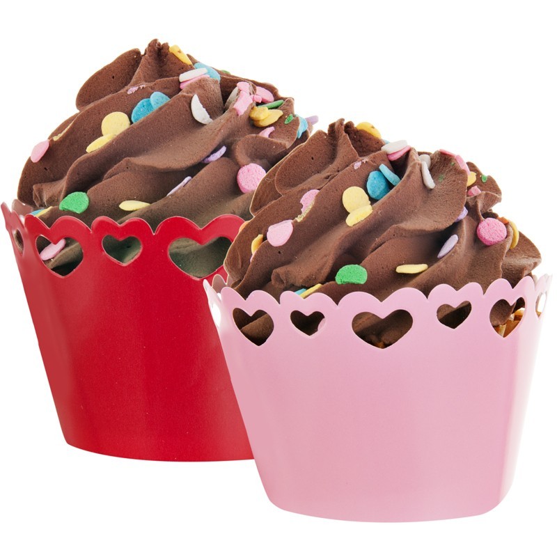 Juego de accesorios para cupcakes Heart Dazzler Creative Converting