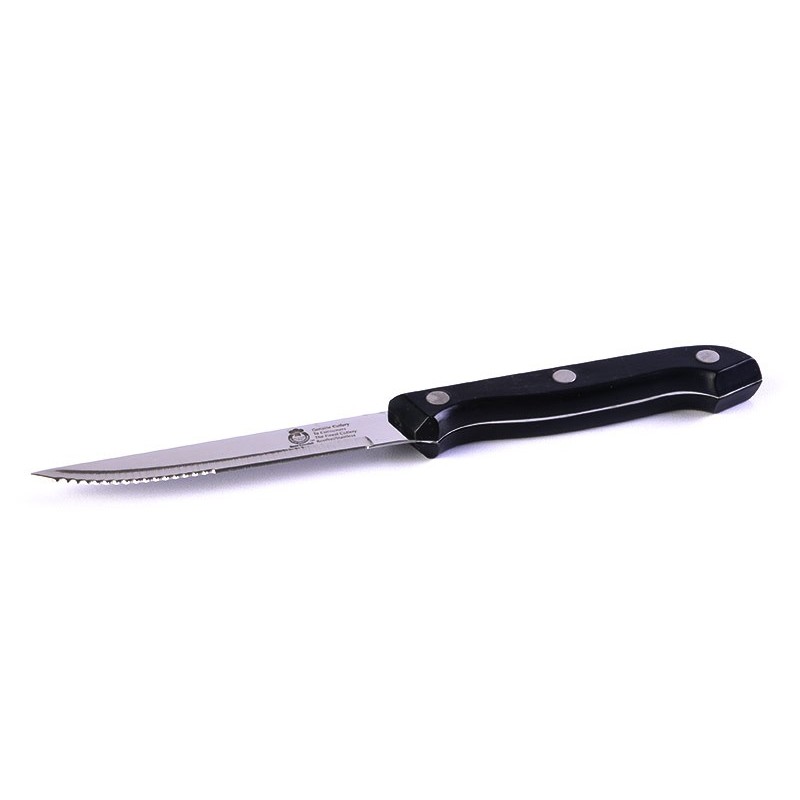 Cuchillo para Carne 4.5" / 12cm de Acero Inoxidable / Mango de Plástico Clasic