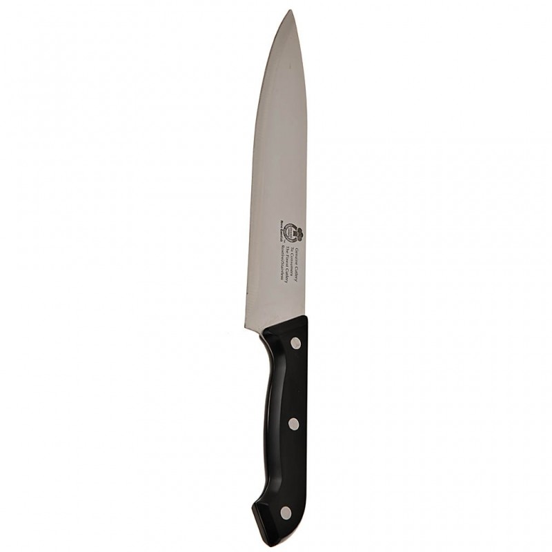 Cuchillo Chef 8" / 20 cm acero inoxidable con mango negro Classic