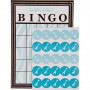 Juego de 10 bingo con stickers Celeste Wild Safari Creative Converting
