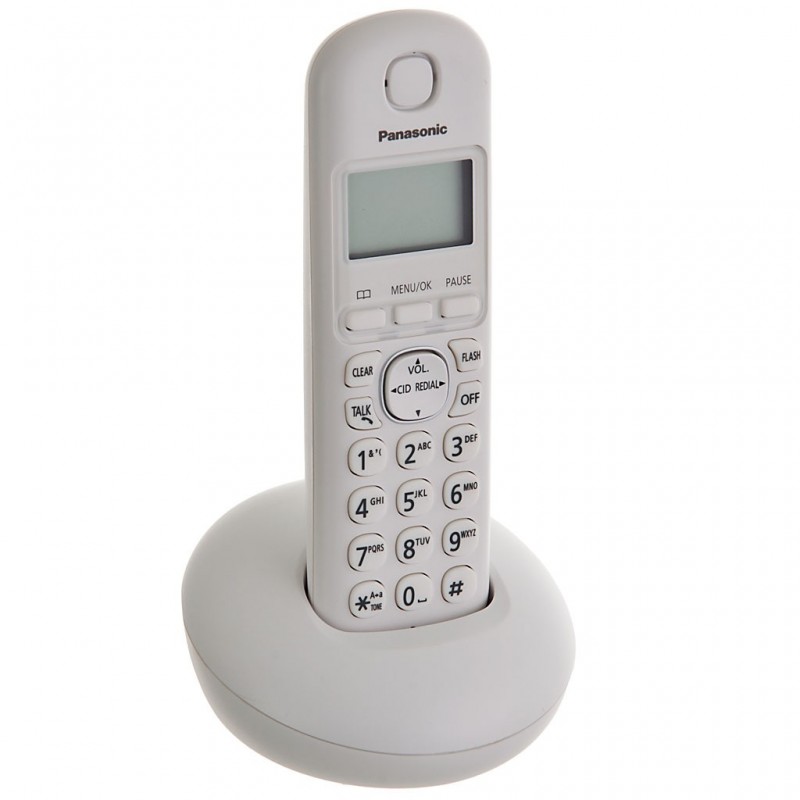 Teléfono inalámbrico con identificador / reloj / alarma 1.4" KX-TGB210 Panasonic