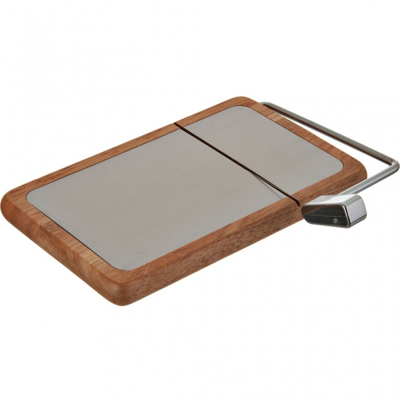 Tabla rectangular para queso con cortador madera / acero inoxidable Prodyne
